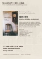 Muzeum Malešov - 75 let od příběhu "Malešov 1951 - 2026" 17.10.2026