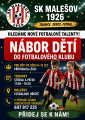 Nábor dětí do fotbalového klubu SK Malešov