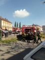 požár Kutná Hora 14.5.2017 u nádraží